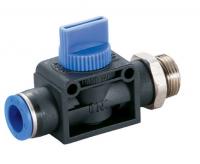Фитинг  6-G1/4 кран ручной  CDC Pneumatics HVC06G02
