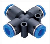 Фитинг  6-6-6-6 крестообразный пластик CDC Pneumatics PZA06