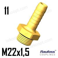 Фитинг 11-M22 под шланг RAUFOSS 6237915