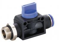 Фитинг G3/8-8 кран ручной  CDC Pneumatics HVFG0308
