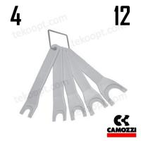 КЛЮЧИ ДЕМОНТАЖА ТРУБКИ 4-6-8-10-12 КОМПЛЕКТ CAMOZZI SP SPANNER SET