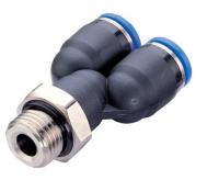 Фитинг  6-G1/4 Y-образный CDC Pneumatics PWT06-G02