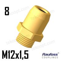 Фитинг  8-M12 прямой RAUFOSS 6237232
