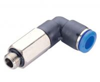 Фитинг  6-G1/4 угловой удлиненный CDC Pneumatics PLL06-G02