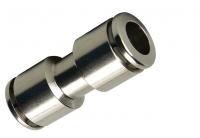Фитинг 10-10 прямой латунь никелированная CDC Pneumatics BUC1000