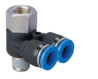 Фитинг  6-G1/8 коллектор CDC Pneumatics PAF06-G01