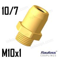 Фитинг 10x1,5-M10 прямой RAUFOSS 6237330